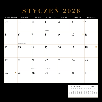 THE CHOSEN - Kalendarz ścienny na rok 2026