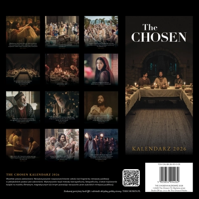 THE CHOSEN - Kalendarz ścienny na rok 2026