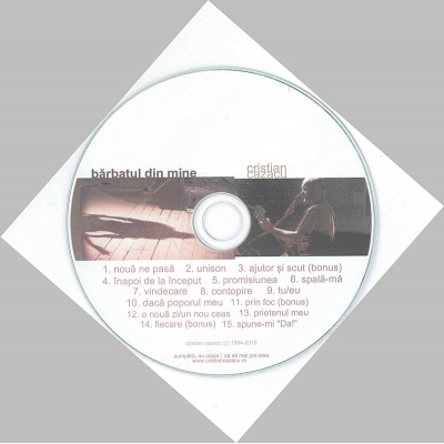 Cristian Cazacu - Barbatul Din Mine - CD w języku rumuńskim