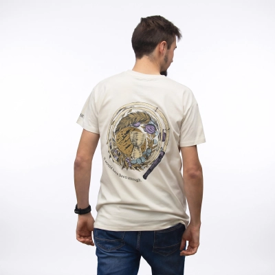 THE CHOSEN - T-shirt KREMOWY (It would have been enough) - Unisex