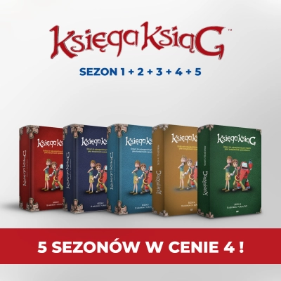Księga Ksiąg - Super BOX (20xDVD) - dubbing PL - 5 sezonów w cenie 4 ! 495 zł