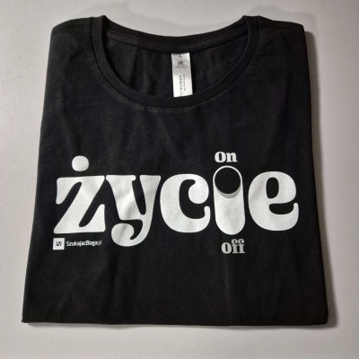 T-shirt damski - Życie On Off