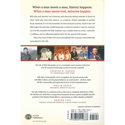 Moody Publishers - The Life Of Billy Kim (książka) - wersja angielska !