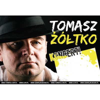 Tomasz Żółtko - Plakat koncertowy A2
