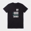 THE CHOSEN - T-shirt CZARNY (2+5=5000) - Unisex